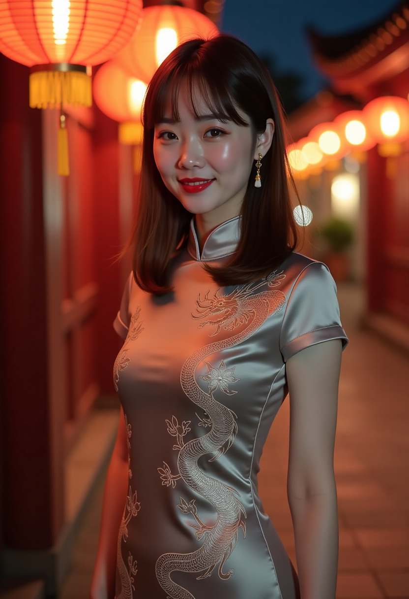 长街灯火海报